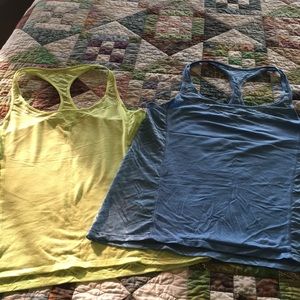 Two Under Armour Tanks - size small